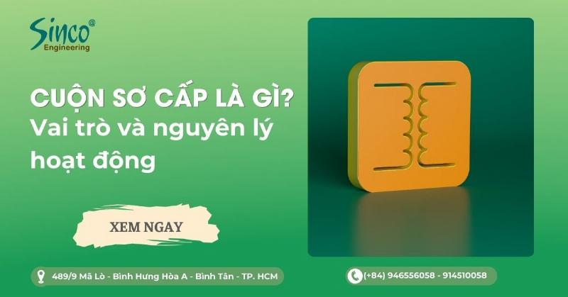 Cuộn dây sơ cấp và thứ cấp của máy biến thế