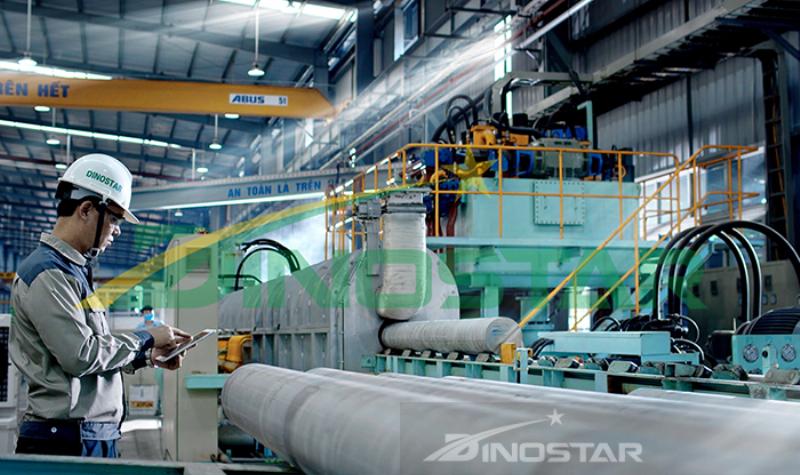 Quy trình cán kim loại thành tấm mỏng