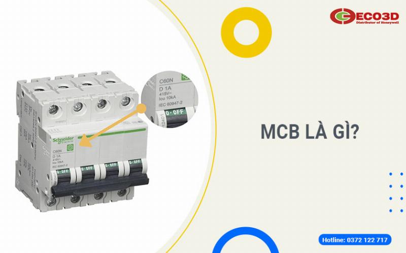Cấu tạo cầu dao MCB