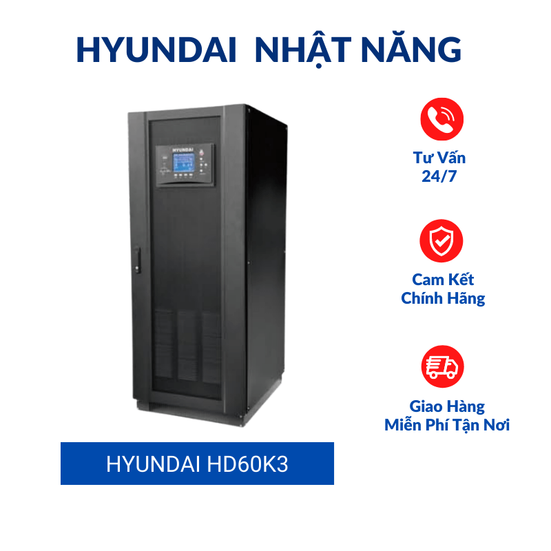 Hệ thống UPS và máy phát điện dự phòng cho nguồn ba pha