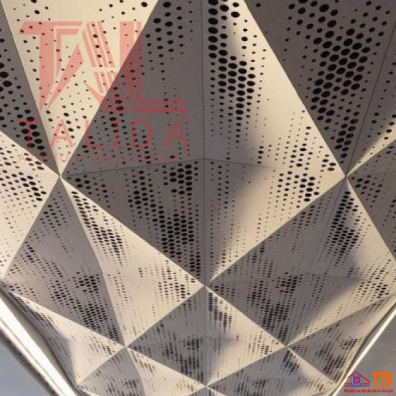 Tấm nhôm đục lỗ được sử dụng làm giải pháp an ninh hoặc kỹ thuật