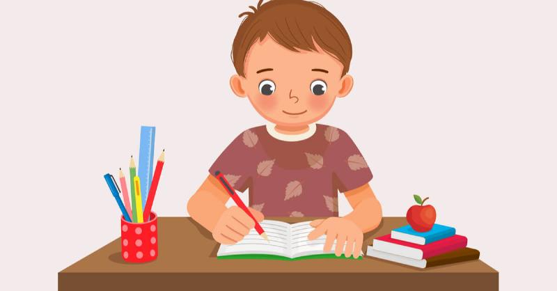 Trẻ em học viết câu so sánh lớp 3 trong sách Tiếng Việt