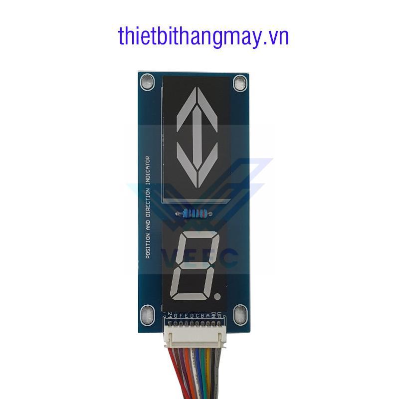Sơ đồ cấu tạo thang máy hiển thị các bộ phận chính