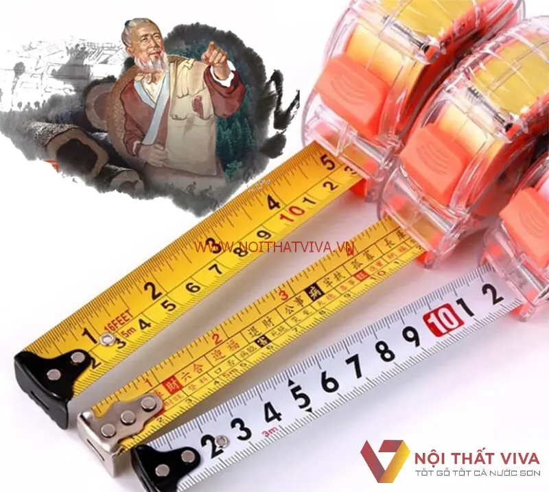 Hinh anh thuoc Lo Ban ap vao khung cua phong ngu voi cac cung tot duoc danh dau